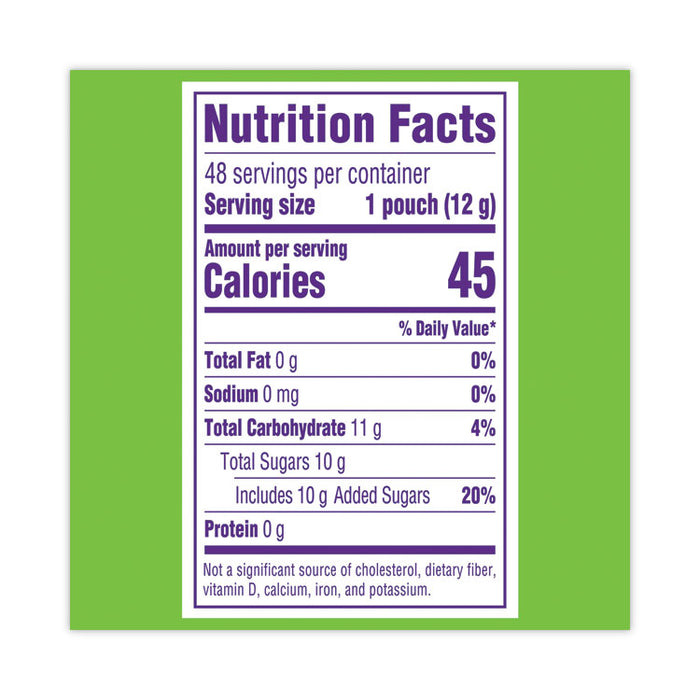 Candy, Assorted Flavors, 0.43 oz Pouches, 48/Box