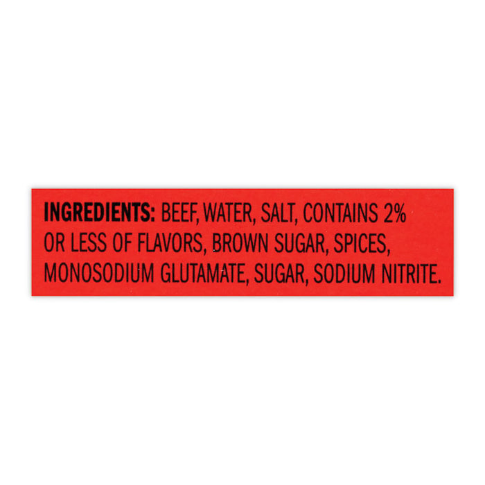 Jumbo Original Beef Steak, 2 oz Pack, 12/Box