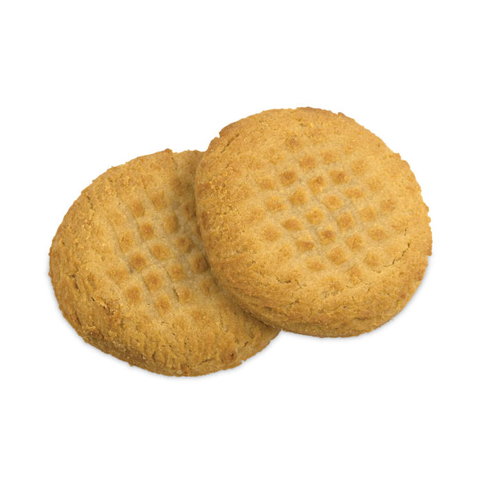 Homestyle Peanut Butter Cookies, 2.5 oz Pack, 2 Cookies/Pack, 60 Packs/Carton