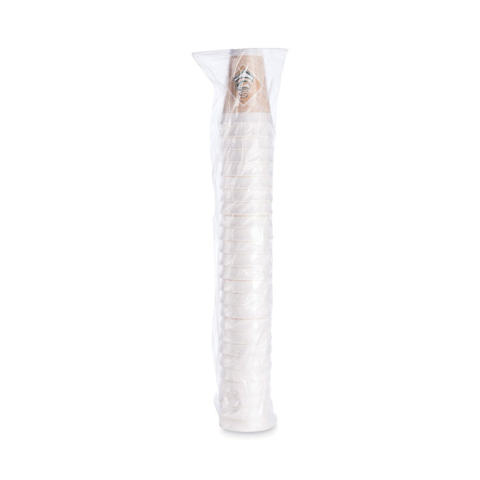 Cafe G Foam Hot/Cold Cups, 16 oz, Brown/Green/White, 1,000/Carton
