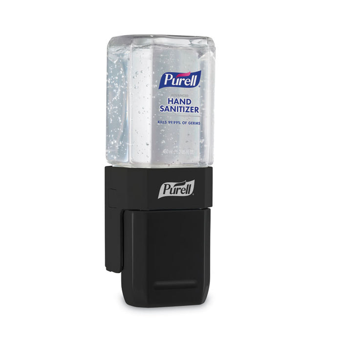 ES1 Hand Sanitizer Dispenser Starter Kit, 450 mL, 3.12 x 5.88 x 5.81, Graphite, 6/Carton