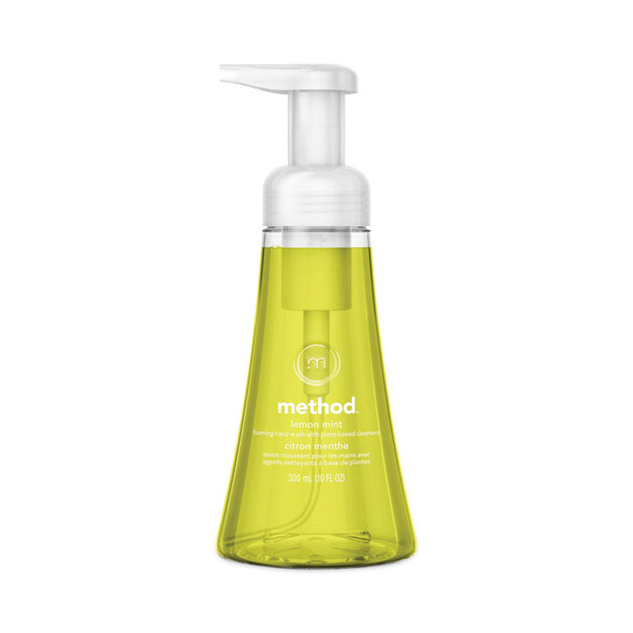 Foaming Hand Wash, Lemon Mint Scent, 10 oz