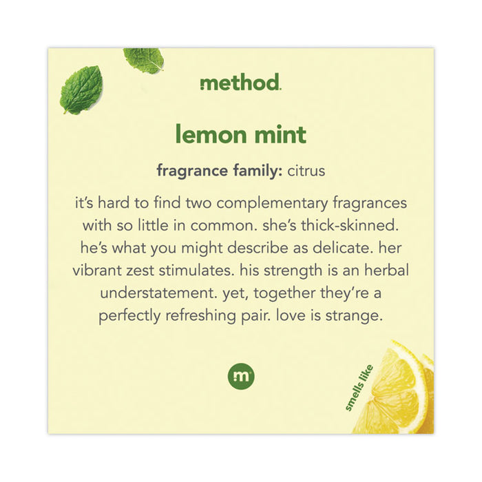 Foaming Hand Wash, Lemon Mint Scent, 10 oz