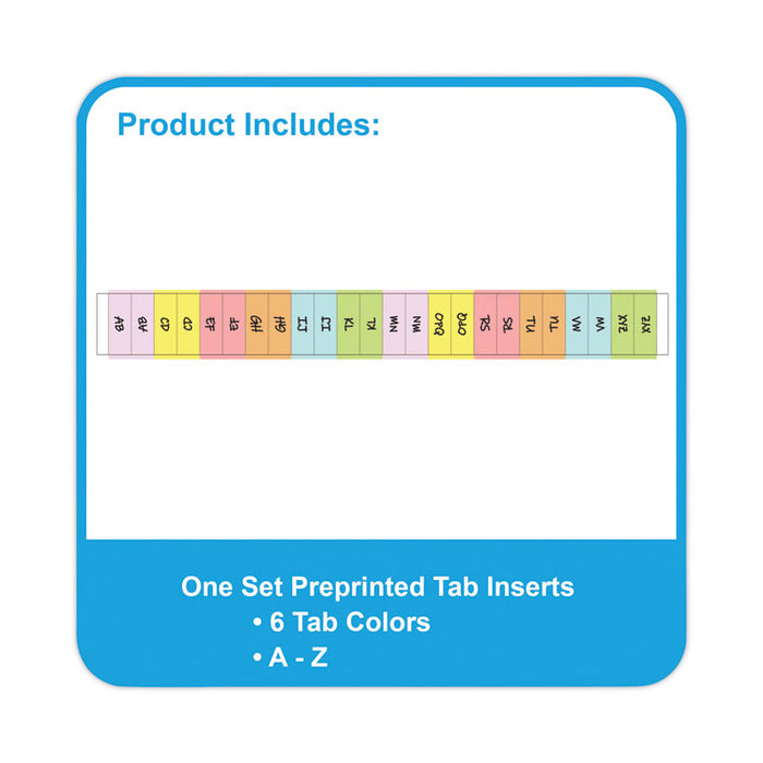 Vertical Expanding File, 10" Expansion, 13 Sections, 1/12-Cut Tabs, Letter Size, Black