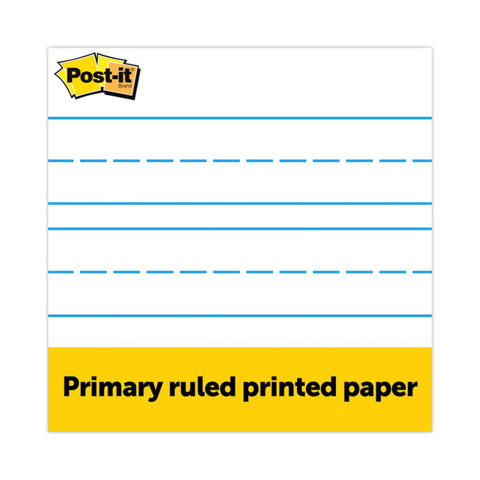 Self-Stick Tabletop Easel Pad with Command Strips, Presentation Format (1.5" Rule), (20) White 20 x 23 Sheets