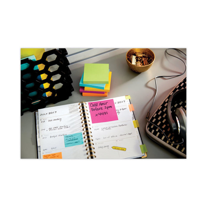 Original Pads in Poptimistic Collection Colors, 1.38" x 1.88", 100 Sheets/Pad, 12 Pads/Pack