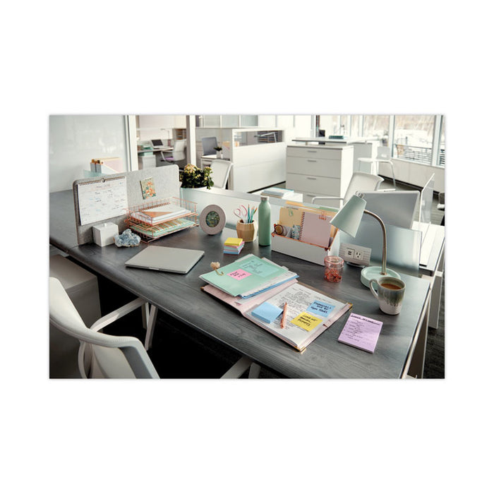 Original Recycled Note Pads, 3" x 3", Sweet Sprinkles Collection Colors, 100 Sheets/Pad, 12 Pads/Pack
