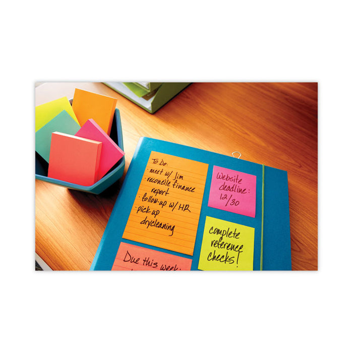 Original Pads in Poptimistic Collection Colors, Note Ruled, 4" x 6", 100 Sheets/Pad, 3 Pads/Pack