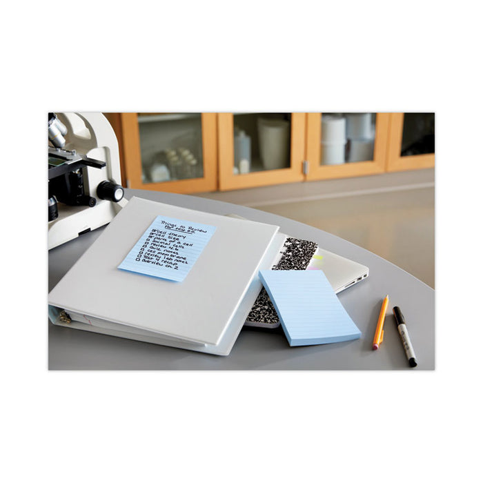 Original Pads in Beachside Cafe Collection Colors, Note Ruled, 4" x 6", 100 Sheets/Pad, 5 Pads/Pack