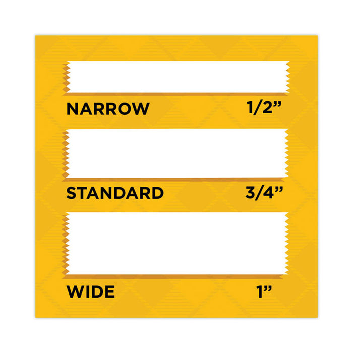 Double-Sided Tape with Dispenser, 1" Core, 0.5" x 75 ft, Clear, 6/Pack