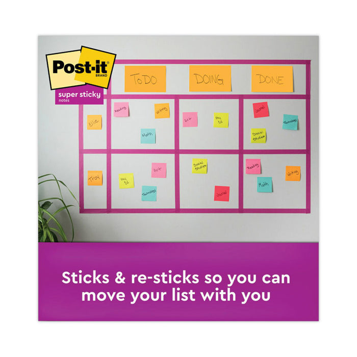 Meeting Notes in Energy Boost Collection Colors, Note Ruled, 8" x 6", 45 Sheets/Pad, 4 Pads/Pack