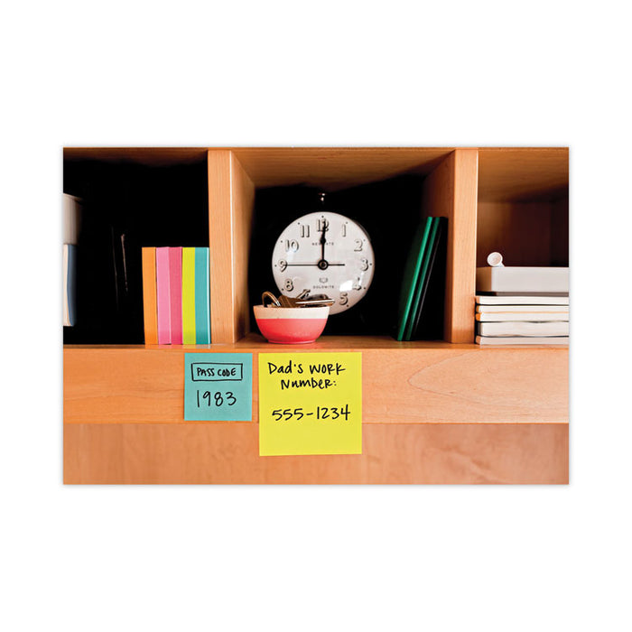 Mini Cubes, 1.88" x 1.88", Green Wave and Orange Wave Collections, 400 Sheets/Cube, 3 Cubes/Pack
