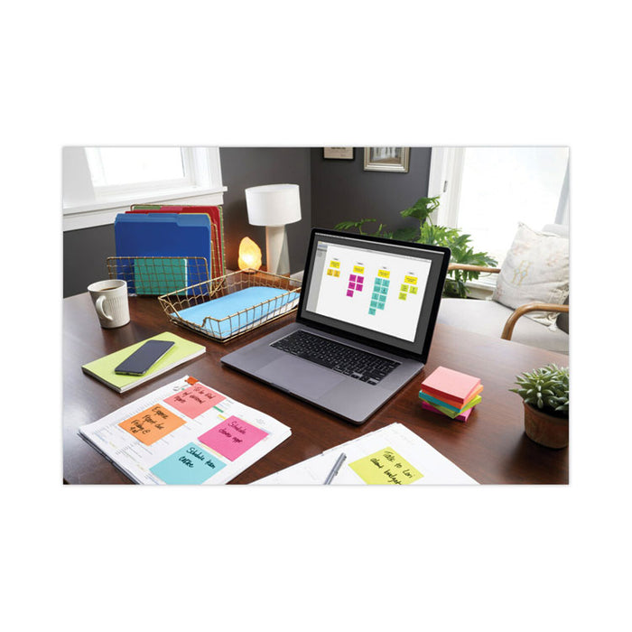 Original Pop-up Refill, Poptimistic Collection Alternating-Color Value Pack, 3" x 3", 100 Sheets/Pad, 12 Pads/Pack