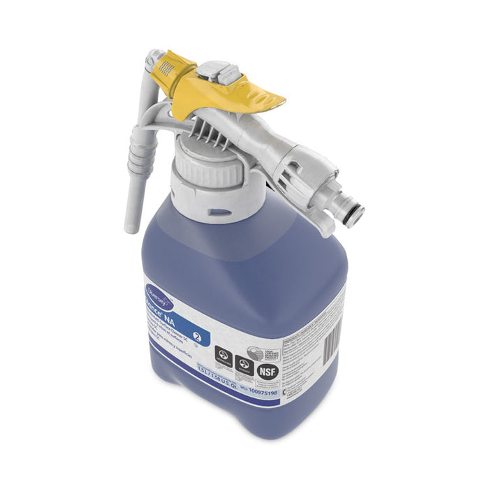 Glance NA Glass and Multi-Surface Cleaner, Unscented, 1.5 L, 2/Carton