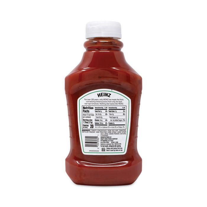 Tomato Ketchup Squeeze Bottle, 44 oz Bottle, 3/Pack