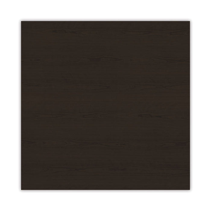 Alera Valencia Series Bookcase, Three-Shelf, 31.75w x 14d x 39.38h, Espresso