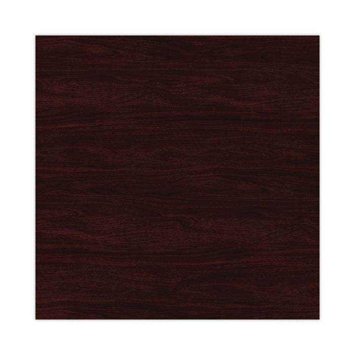 Alera Valencia Series Bookcase, Four-Shelf, 31.75w x 14d x 54.88h, Mahogany