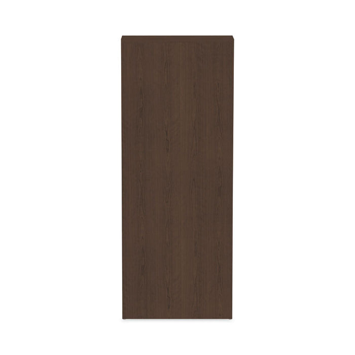 Alera Valencia Series Bookcase, Six-Shelf, 31.75w x 14d x 80.25h, Espresso