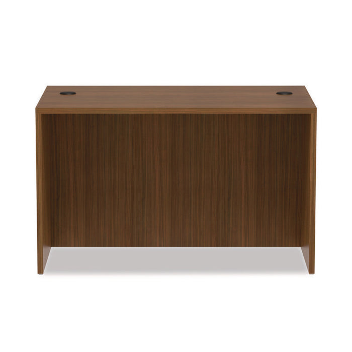 Alera Valencia Series Straight Front Desk Shell, 47.25" x 29.5" x 29.63", Modern Walnut