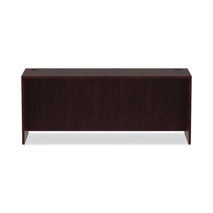 Alera Valencia Series Credenza Shell, 70.88w x 23.63d x 29.5h, Mahogany