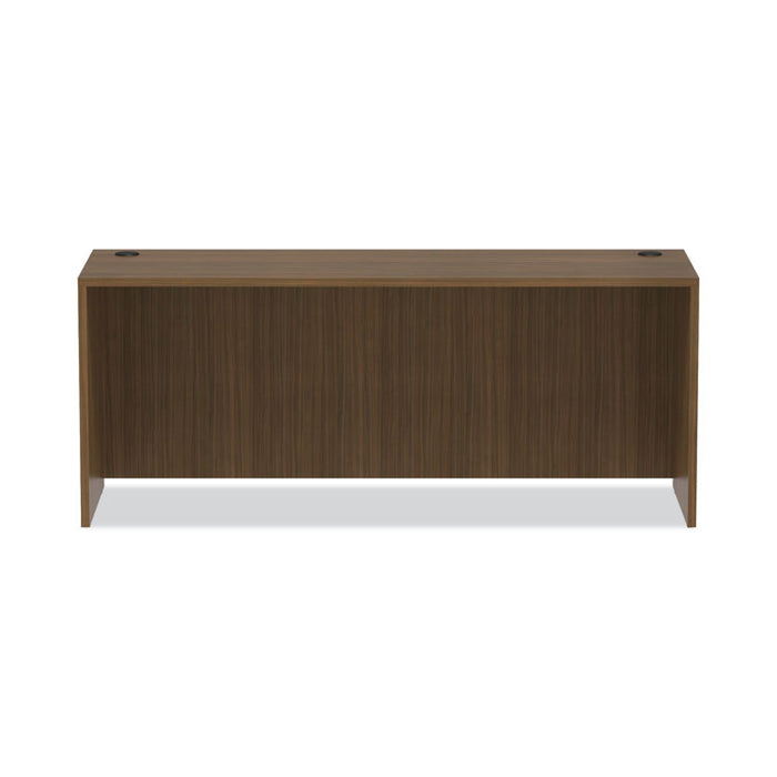 Alera Valencia Series Credenza Shell, 70.88w x 23.63d x 29.5h, Modern Walnut