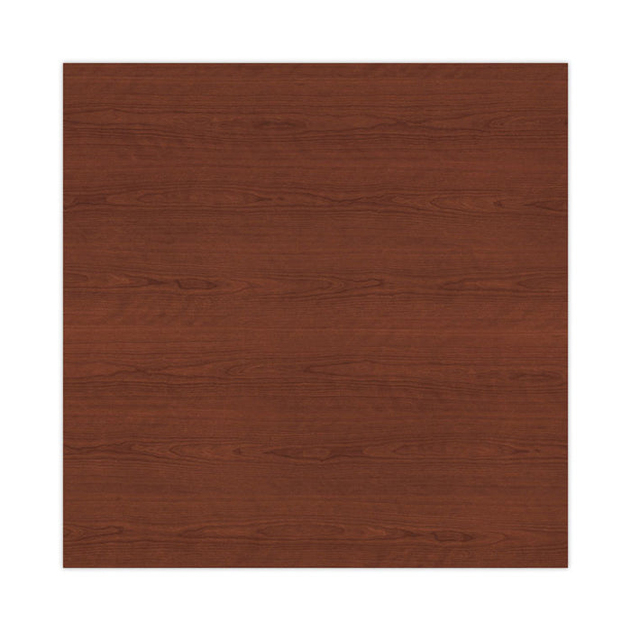Alera Valencia Series Hutch with Doors, 4 Compartments, 58.88w x 15d x 35.38h, Medium Cherry