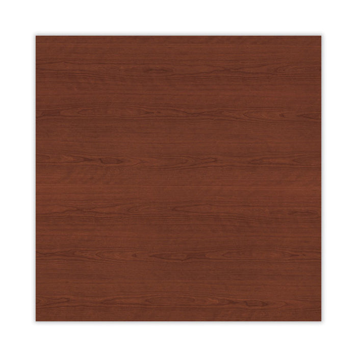 Alera Valencia Series Hutch with Doors, 4 Compartments, 64.75w x 154d x 35.38h, Medium Cherry
