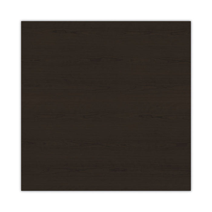 Alera Valencia Series Hutch with Doors, 4 Compartments, 70.63w x 15d x 35.38h, Espresso