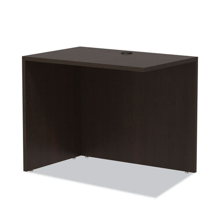 Alera Valencia Series Reversible Return/Bridge Shell, 35w x 23.63d x 29.5h, Espresso
