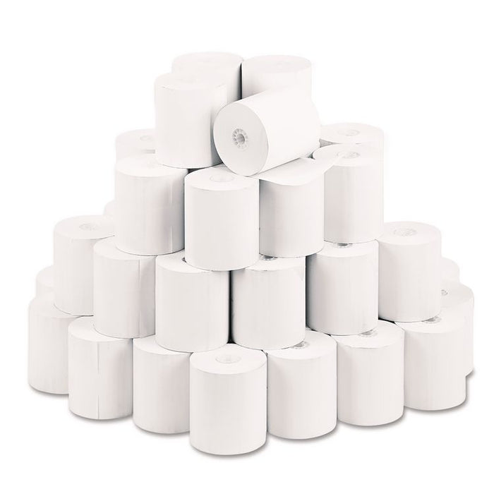 Direct Thermal Printing Thermal Paper Rolls, 3.13" x 230 ft, White, 50/Carton