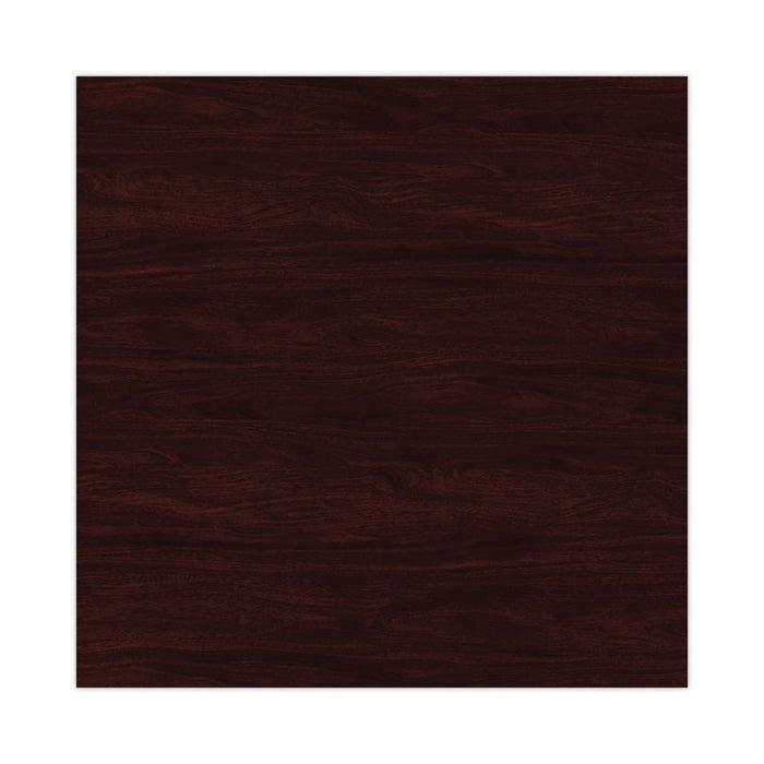 Alera Valencia Series Full Pedestal File, Left or Right, 2 Legal/Letter-Size File Drawers, Mahogany, 15.63" x 20.5" x 28.5"
