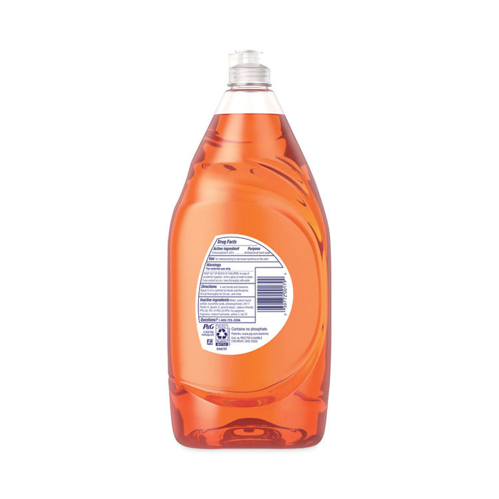 Ultra Antibacterial Dishwashing Liquid, Orange Scent, 38 oz Bottle