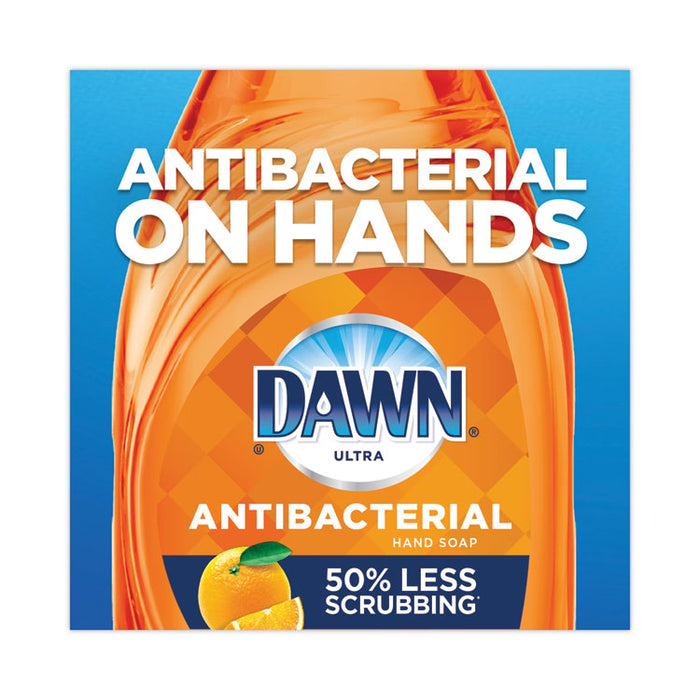 Ultra Antibacterial Dishwashing Liquid, Orange Scent, 38 oz Bottle