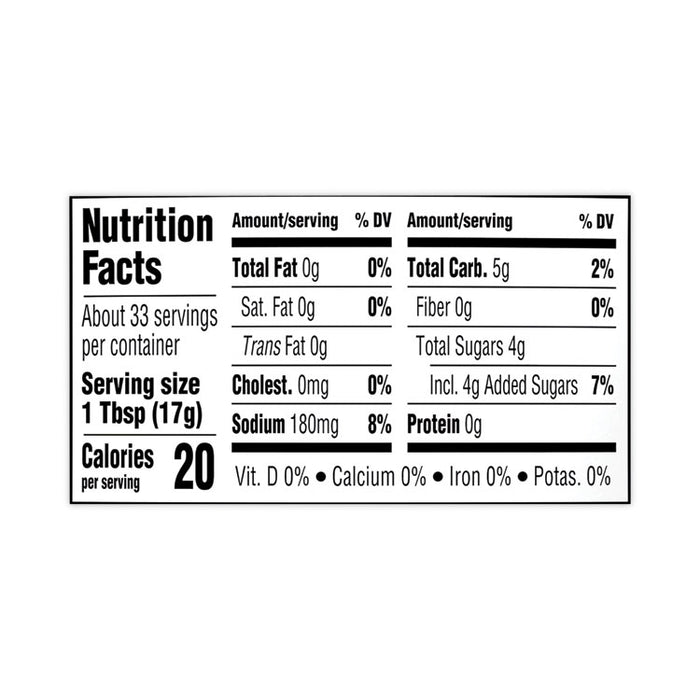 Tomato Ketchup Squeeze Bottle, 20 oz Bottle, 3/Pack