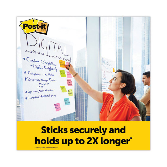 Vertical-Orientation Self-Stick Easel Pads, Unruled, (30) White 25" x 30" Sheets, 2/Carton