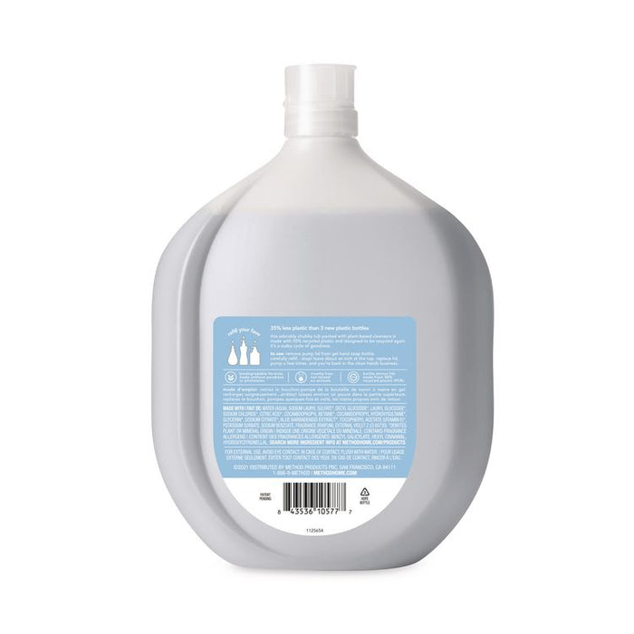 Gel Hand Wash Refill Tub, Sweet Water Scent, 34 oz, 4/Carton