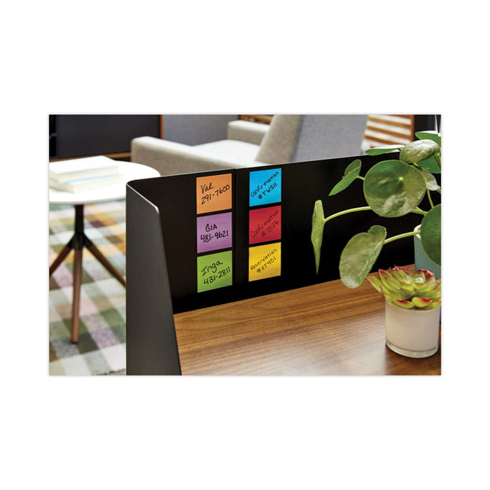 Pads in Playful Primary Collection Colors, 2" x 2", 90 Sheets/Pad, 8 Pads/Pack
