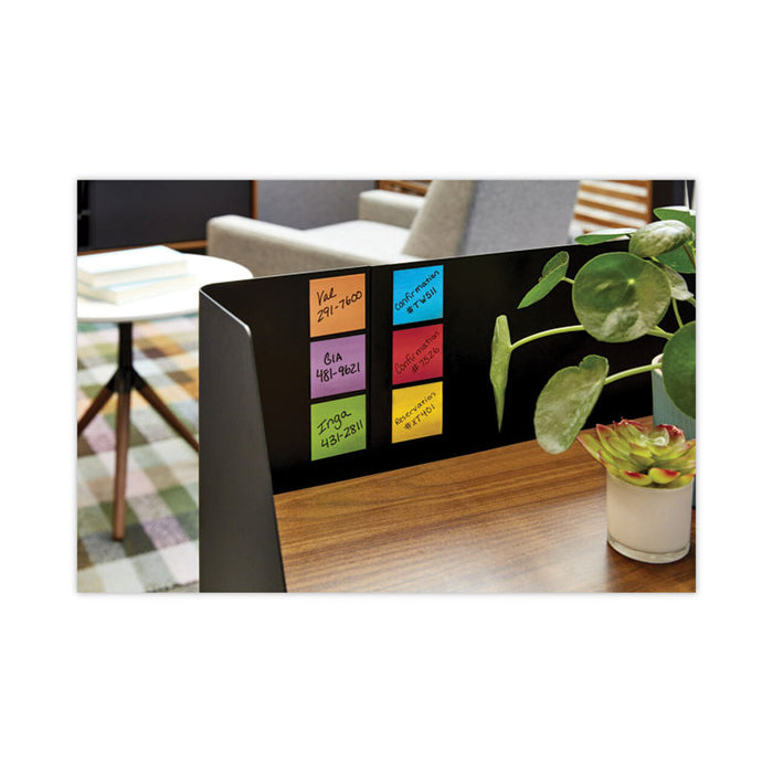 Pads in Energy Boost Collection Colors, 2" x 2", 90 Sheets/Pad, 8 Pads/Pack
