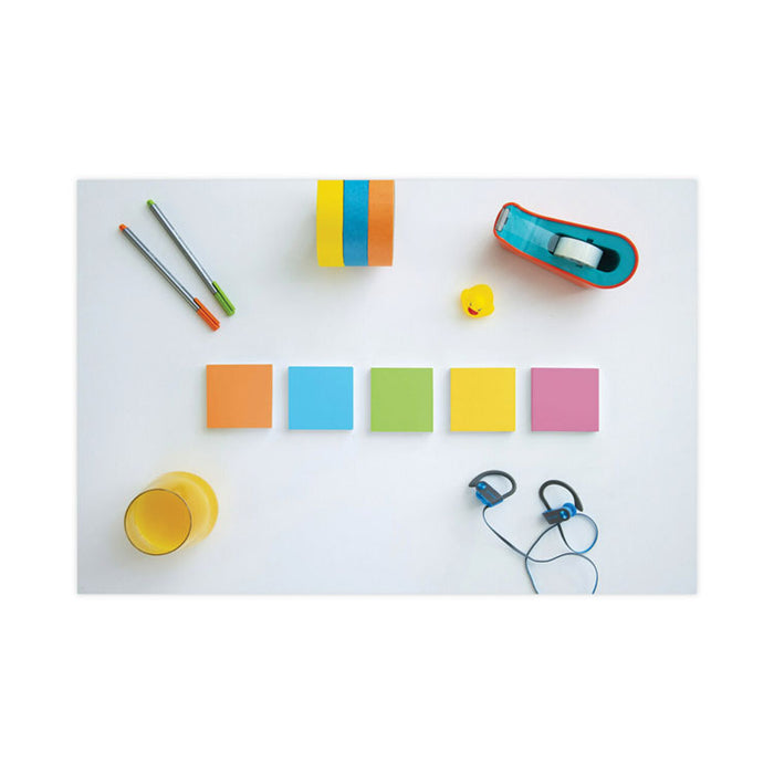 Pads in Energy Boost Collection Colors, Cabinet Pack, 3" x 3", 70 Sheets/Pad, 24 Pads/Pack