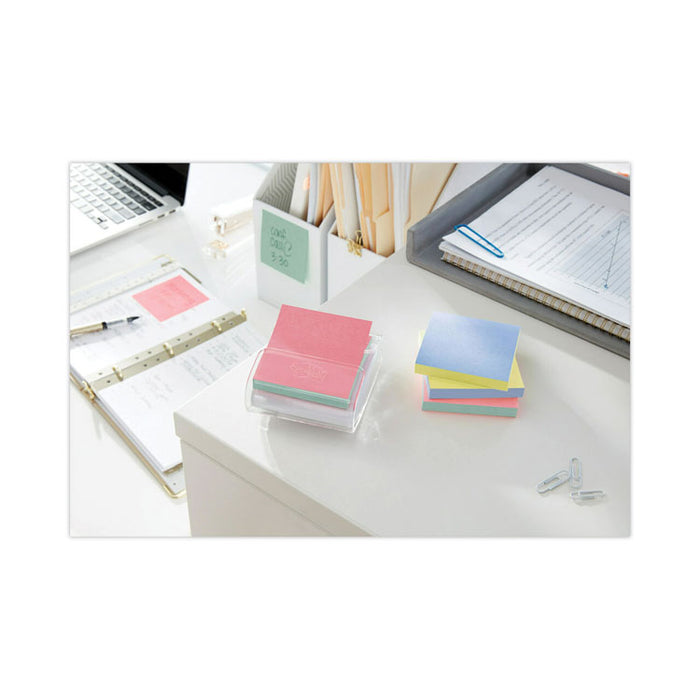 Original Recycled Pop-up Notes, 3 x 3, Sweet Sprinkles Collection Colors, 100 Sheets/Pad, 12 Pads/Pack