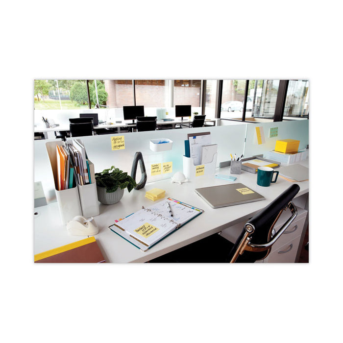Original Canary Yellow Pop-up Refill Cabinet Pack, 3" x 3", Canary Yellow, 90 Sheets/Pad, 18 Pads/Pack