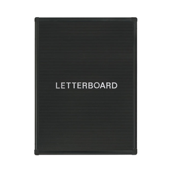 Set of Plastic Letter Board Letters, Numbers and Symbols, 1" Tall, White Characters, 270 Pieces