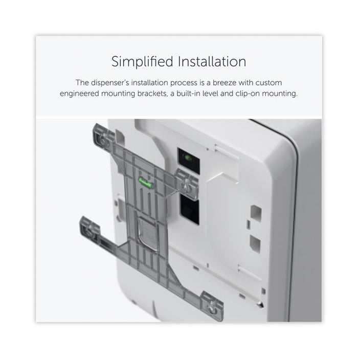 ICON Automatic Roll Towel Dispenser, 20.12 x 16.37 x 13.5, Brushed Gray