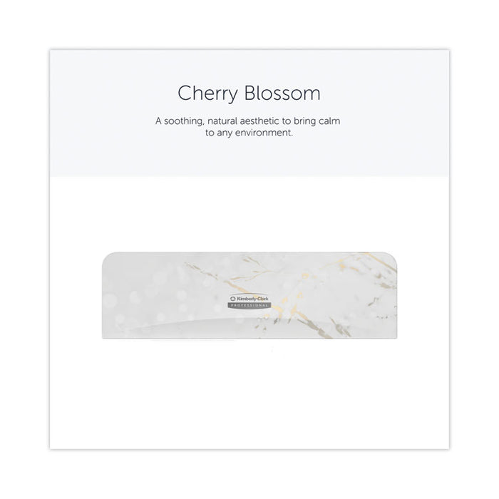ICON Faceplate for Coreless Standard Roll Toilet Paper Dispenser, 3.56 x 12 x 1.5, Cherry Blossom