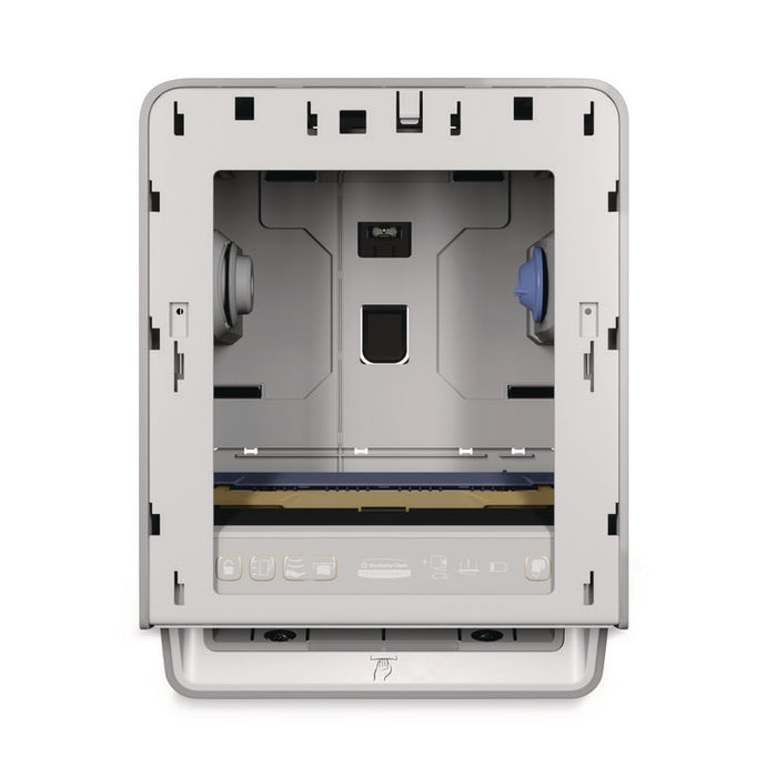 ICON Automatic Roll Towel Dispenser, 20.12 x 16.37 x 13.5, Brushed Gray