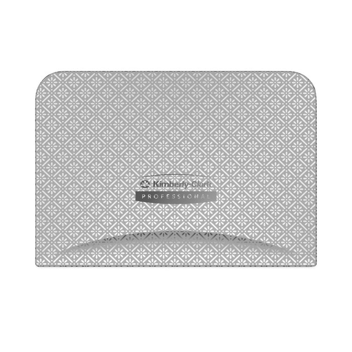 ICON Faceplate for Coreless Standard Roll Toilet Paper Dispenser, 4.25 x 6 x 1.5, Silver Mosaic