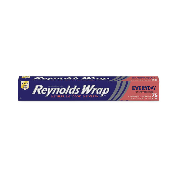 Standard Aluminum Foil Roll, 12" x 75 ft