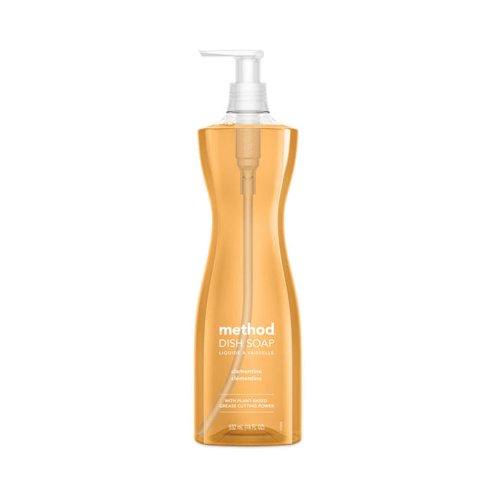 Dish Soap, Clementine Scent, 18 oz Pump Bottle