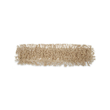 Industrial Dust Mop Head, Washable, Hygrade Cotton, 36 x 5, White