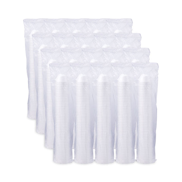 Foam Container, Squat, 6 oz, White, 50/Pack, 20 Packs/Carton